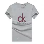 t shirt calvin klein original round neck gray